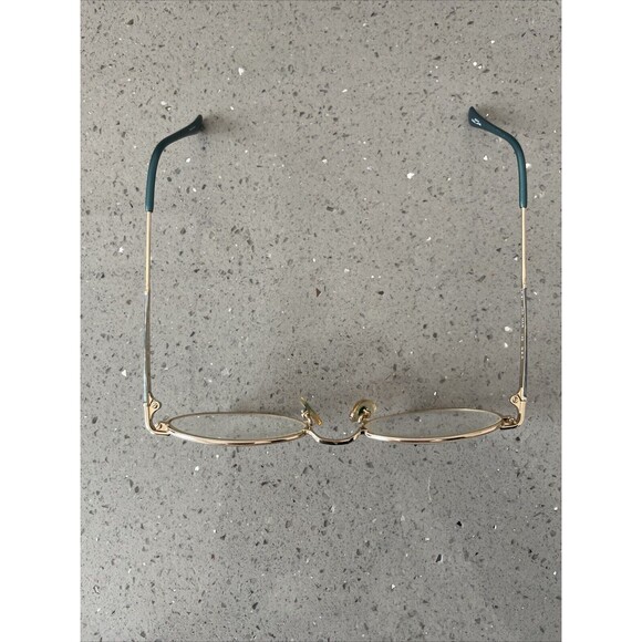 Liz Claiborne LC-81  JAD MAR Eyeglasses Frames Only Blue gold Full Rim 135 GEP - Picture 3 of 13